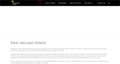 Desktop Screenshot of firstirelandspirits.com